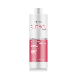 CUTINOL SCALP NO GRAVITY SHAMPOO - Vitamins & Glycomplex- hajhullás elleni sampon elvékonyodott, gyenge és ritkuló hajra 1000ml