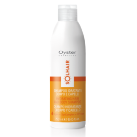 SOLHAIR Hydrating hair and body shampoo UV filter 250ml