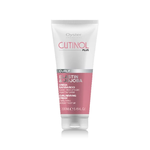 CUTINOL PLUS CURLY CREAM - Elasztin & Jojoba - göndörség frissítő krém 200ml