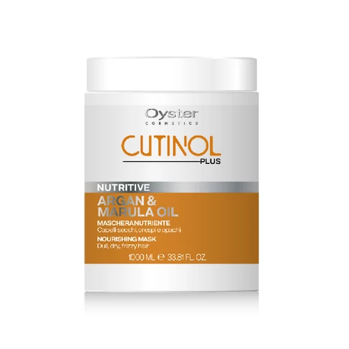 CUTINOL PLUS NUTRITIVE MASK - Argan & Marula oil - tápláló maszk száraz, fénytelen hajra 1000ml