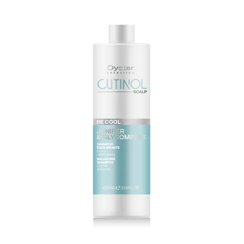 CUTINOL SCALP BE COOL SHAMPOO - Glycomplex, Tiolizin & boróka - sampon zsíros fejbőrre és hajra 1000ml
