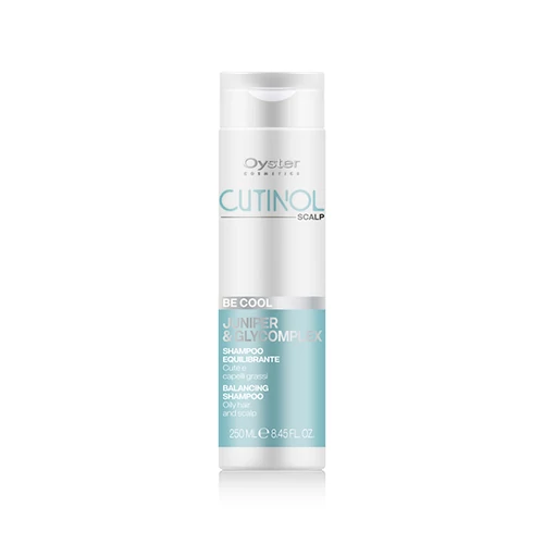 CUTINOL SCALP BE COOL SHAMPOO - Glycomplex, Tiolizin & boróka - sampon zsíros fejbőrre és hajra 250ml