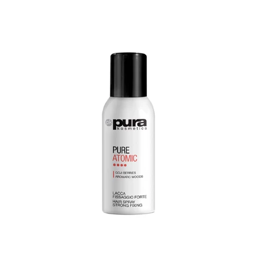 PURE ATOMIC 75ml - erős tartású mini hajlakk utazáshoz