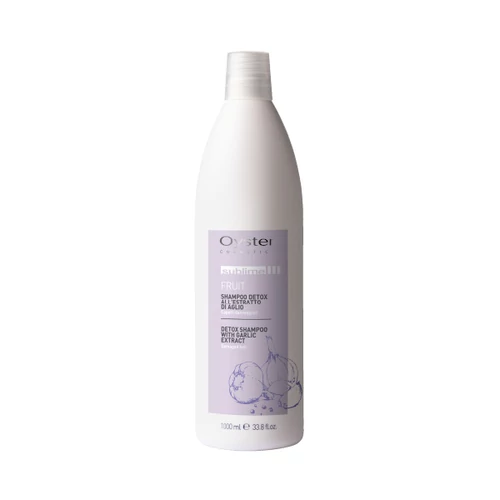 SUBLIME DETOX SHAMPOO 1000ml -  méregtelenítő sampon fokhagyma kivonattal