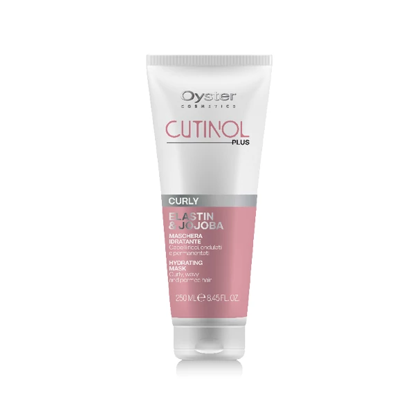 CUTINOL PLUS CURLY MASK - Elasztin & Jojoba - hidratáló maszk göndör hajra 250ml