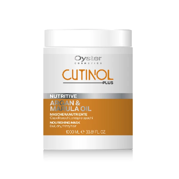 CUTINOL PLUS NUTRITIVE MASK - Argan & Marula oil - tápláló maszk száraz, fénytelen hajra 1000ml