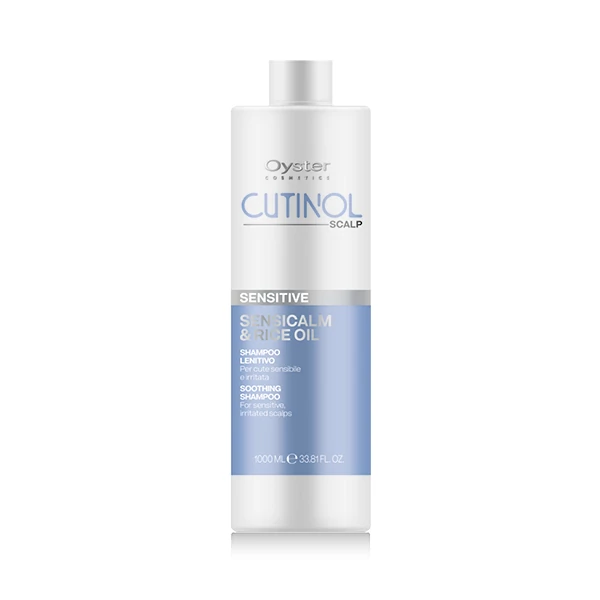 CUTINOL SCALP SENSITIVE SHAMPOO - Sensicalm & rice oil - sampon érzékeny, irritált és viszkető fejbőrre 1000ml 