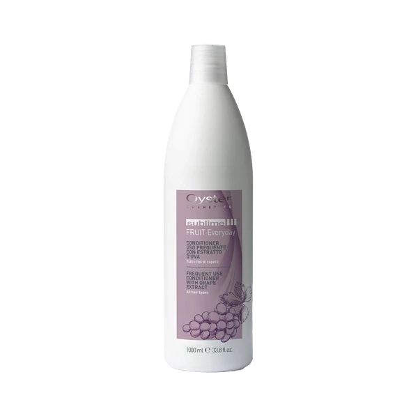 SUBLIME EVERYDAY CONDITIONER 1000ml - hajkondicionáló balzsam napi használatra minden hajtípusra szőlő kivonattal - pH 5.5